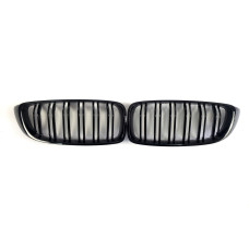 Решітка радіатора Чорний глянець ( Подвійні M-Look ) на бмв 4 Series F32 / F33 2013-2020 року