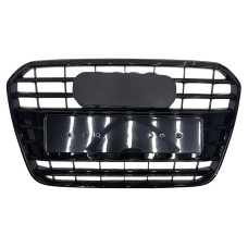 Решітка радіатора Full Black ( в стилі S6 ) на Audi A6 C7 2011-2014 року