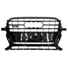 Решітка радіатора Full Black ( в стилі SQ5 ) на Audi Q5 8R 2012-2016 року