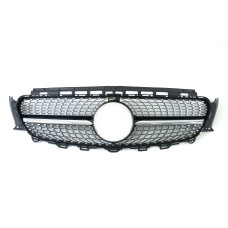 Решітка радіатора Black ( без місця під камеру ) Diamond на мерседес E-клас W213 2016-2020 року