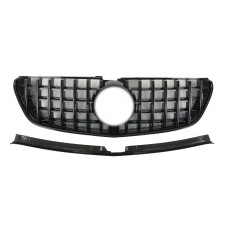 Решітка радіатора Full Black ( без місця під камеру ) GT на мерседес V-клас W447 2014-2019 року