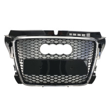 Решітка радіатора Chrome Black ( в стилі RS3 ) на Audi A3 8P 2008-2012 року