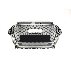 Решітка радіатора Chrome Black ( в стилі RS3 ) на Audi A3 8V 2012-2016 року