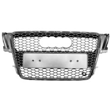 Решітка радіатора Silver Chrome ( в стилі RS5 ) на Audi A5 8T 2007-2011 року