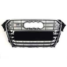 Решітка радіатора Chrome Black ( в стилі S4 ) на Audi A4 B8 2011-2015 року