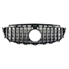 Решітка радіатора Chrome Black ( з місцем під камеру ) GT на мерседес E-клас W213 2016-2020 року