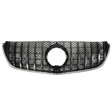 Решітка радіатора Chrome Black V2 ( з місцем під камеру ) GT на мерседес V-клас W447 2014-2019 року