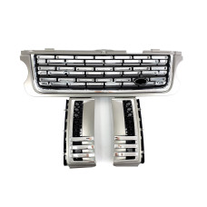 Решітка радіатора + жабра на Land Rover Range Rover Vogue L322 2010-2013 року