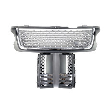 Решітка радіатора + жабра на Land Rover Range Rover Vogue L322 2010-2013 року