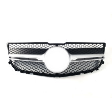 Решітка радіатора AMG Silver на мерседес GLK-клас X204 2012-2015 року