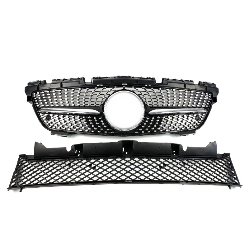 Решітка радіатора Black Diamond на мерседес SLK-клас R172 2011-2015 року