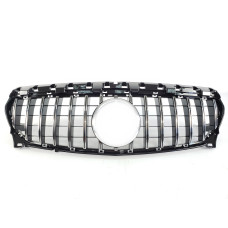 Решітка радіатора Chrome Black GT на мерседес CLA-клас C117 2017-2019 року