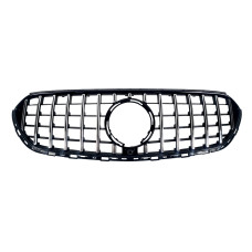 Решітка радіатора Chrome Black Normal GT на мерседес GLC-клас X254 2022-2025 року