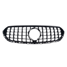 Решітка радіатора Full Black Normal GT на мерседес GLC-клас X254 2022-2025 року