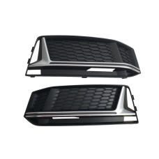 Решітки в бампер ( S4 ) S-Line V2 на Audi A4 B9 2015-2019 року