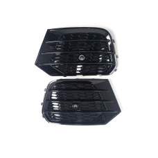 Решітки в бампер Full Black ( стиль SQ3 під парктроніки ) на Audi Q3 8U 2014-2018 року