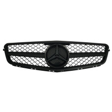 Решітка радіатора SL Flat Black на мерседес C-клас W204 2007-2014 року