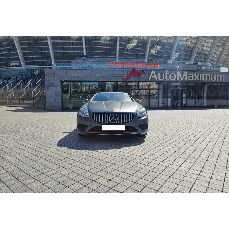 Решітка радіатора ( GT Chrome Black ) на мерседес SLC-клас R172 2016-2020 року