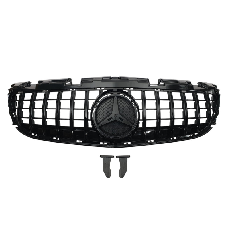 Решітка радіатора ( GT Full Black ) на мерседес SLC-клас R172 2016-2020 року