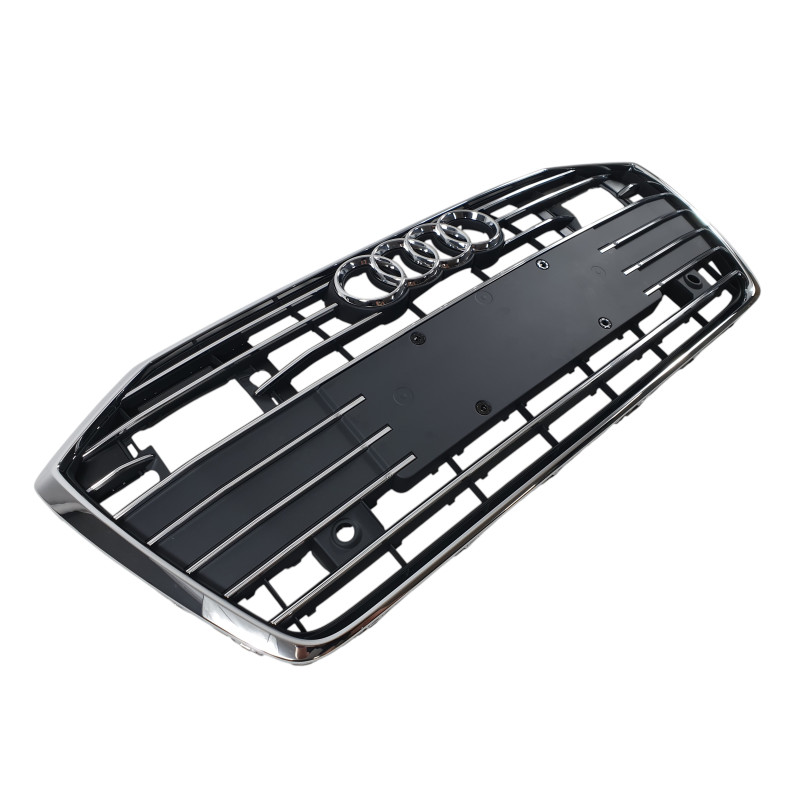 Решітка радіатора Gray Chrome ( під радари ) на Audi A6 C8 2018-2022 року