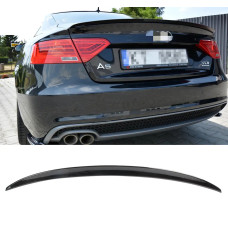 Спойлер Чорний глянець V1 на Audi A5 8T 2007-2011 року