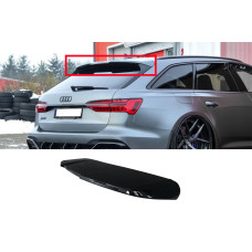 Спойлер Чорний глянець ( Avant ) на Audi A6 C8 2018-2022 року