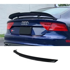 Спойлер Чорний глянець на Audi A7 4G 2010-2014 року