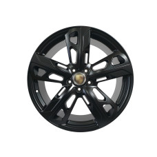 R22 Satin Black ( різноширокі ) на Porsche Cayenne 958 2010-2014 року