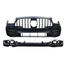 Комплект обвісів ( стиль E63 AMG ) Body Kit V2 на мерседес E-клас W213 2020-2023 року