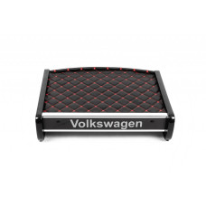 Полиця на панель (Чорна з червоною ниткою) для Volkswagen T5 Transporter 2003-2010 рр