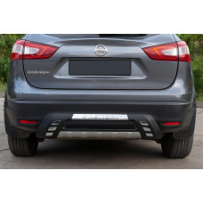 Задня накладка Libao 2014-2016 (пластик) для Nissan Qashqai рр