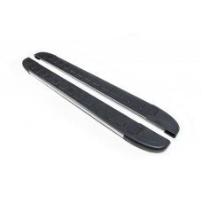 Бокові пороги Duru (2 шт., Алюміній) для мерседес ML W164 2005-2011 рр