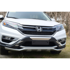 Передня та задня накладки 2015-2016 (2 шт) для Honda CRV рр