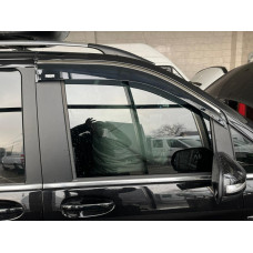 Вітровики з хромованим молдингом (2 шт, Niken) для мерседес Viano 2004-2014 рр