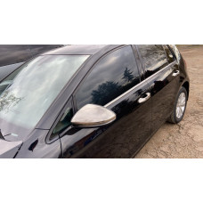 Нижні молдинги скла HB (4 шт нерж) Carmos - Турецька сталь для Volkswagen Golf 7/E-Golf 2012-2020 рр