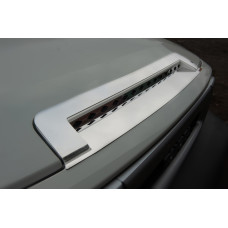 Хром накадки на капот (нержавійка) для Toyota FJ Cruiser 2006-2022 рр