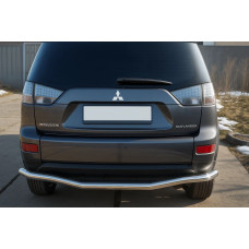 Задній захист D125201 (нерж) для Mitsubishi Outlander 2006-2012 рр