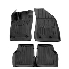 Килимки Stingray 3D (5 шт поліуретан) для Jeep Compass 2016- рр