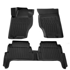 Килимки Stingray 3D (5 шт поліуретан) для Kia Sorento I BL 2002-2009 рр