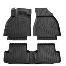 Килимки Stingray 3D (5 шт поліуретан) для Renault Megane II 2004-2009 рр