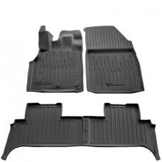 Килимки Stingray 3D (4 шт поліуретан) для Renault Scenic/Grand 2009-2016 рр
