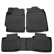 Килимки Stingray 3D (4 шт поліуретан) для Toyota Camry 2011-2017 рр