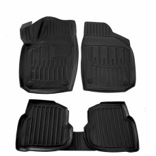 Килимки Stingray 3D (SD) (5 шт поліуретан) для Volkswagen Polo 2010-2017 рр