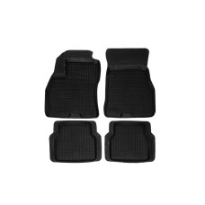 Гумові килимки з бортом (4 шт Polytep) для Opel Combo 2012-2018 рр