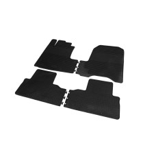 Гумові килимки (4 шт Polytep) для Honda CRV 2007-2011 рр