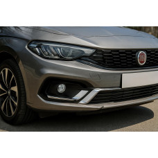 Окантовка протитуманних ліхтарів (2021-2026 нерж) для Fiat Tipo 2016- рр