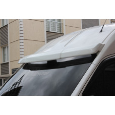 Козирьок на лобове скло V2 (2019-2026 на клей під фарбування) для Ford Transit 2014- рр