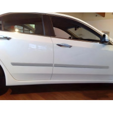 Молдинг дверний (4 шт нерж.) для Honda Accord VIII 2008-2012 рр