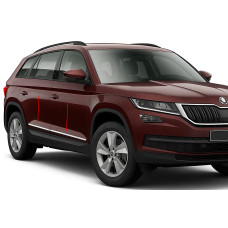 Молдинг дверний OmsaLine (нерж) для Skoda Kodiaq 2016-2023 рр