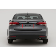 Планка над номером для Sedan (нерж.) для Kia Cerato 3 2013-2018 рр